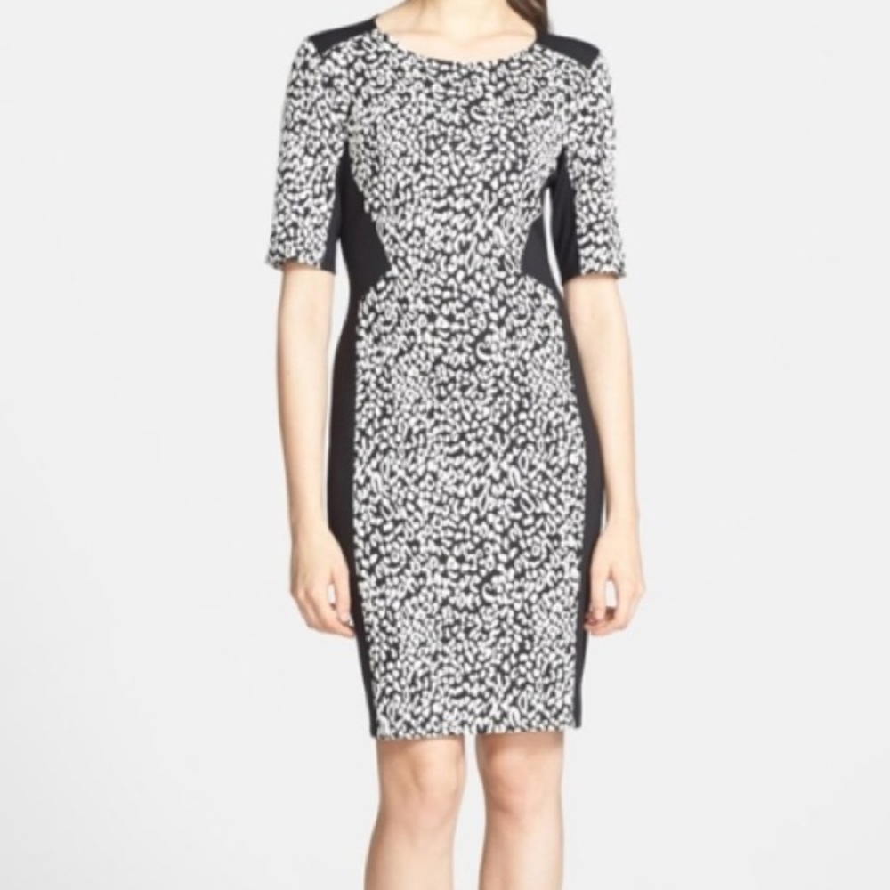 Gabby Skye Black and White Dress SIZE 8